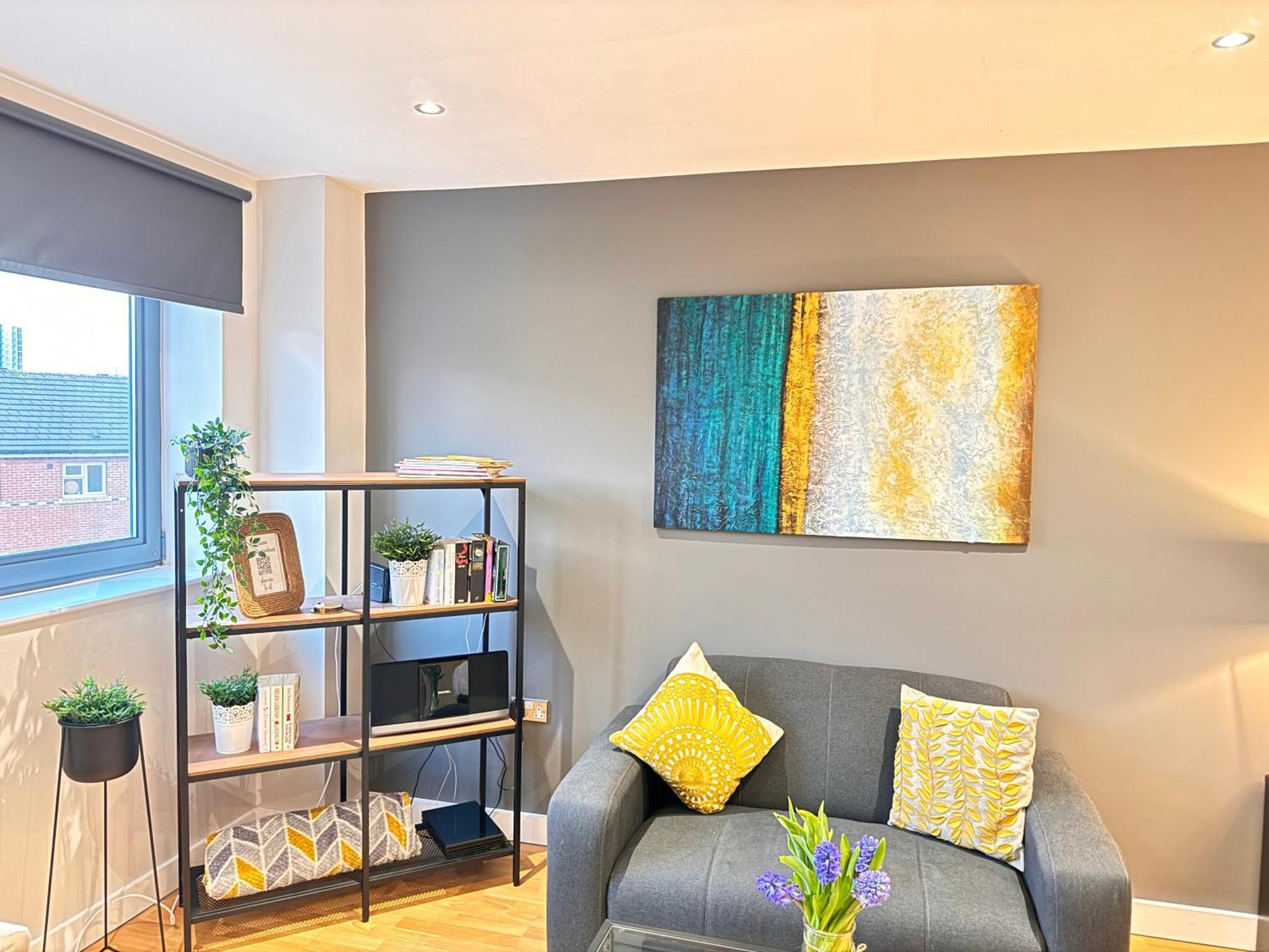 Perfectly Located City Centre Studio Apartment - West One With Free Wifi, Gym Access, Netflix Sheffield Extérieur photo